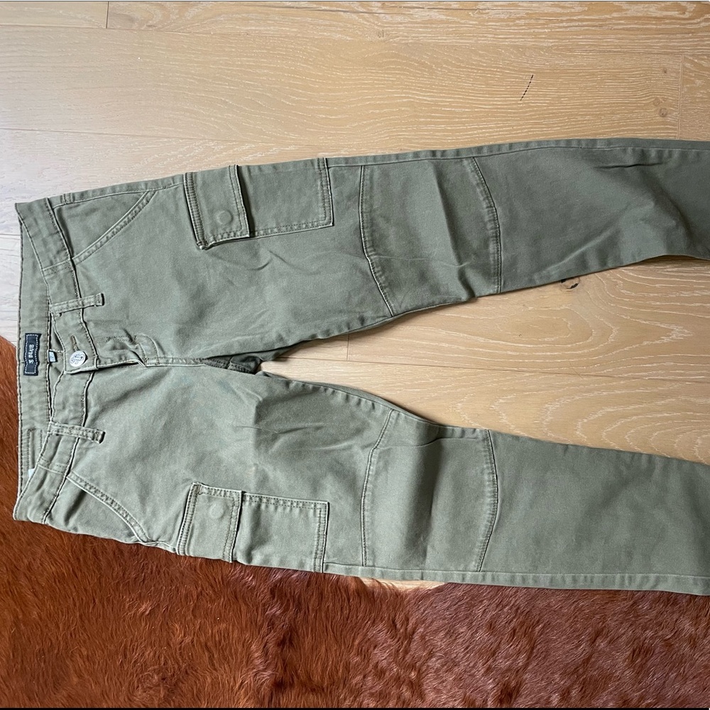 Green jeans